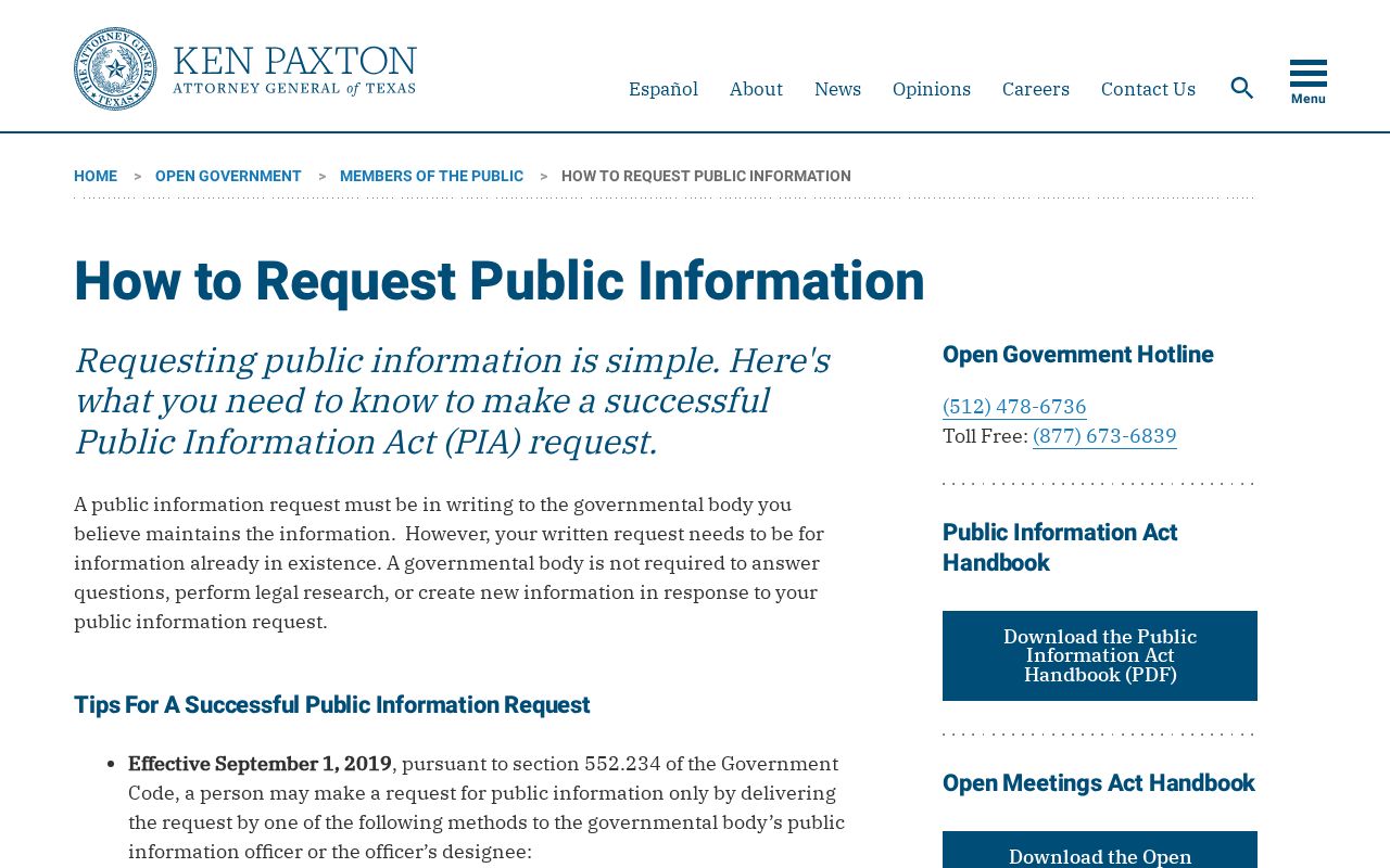 Dimmit County booking-record request guidance from the Texas Attorney General